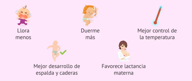 12 Beneficios de portear al bebé recién nacido - Ergobaby Chile