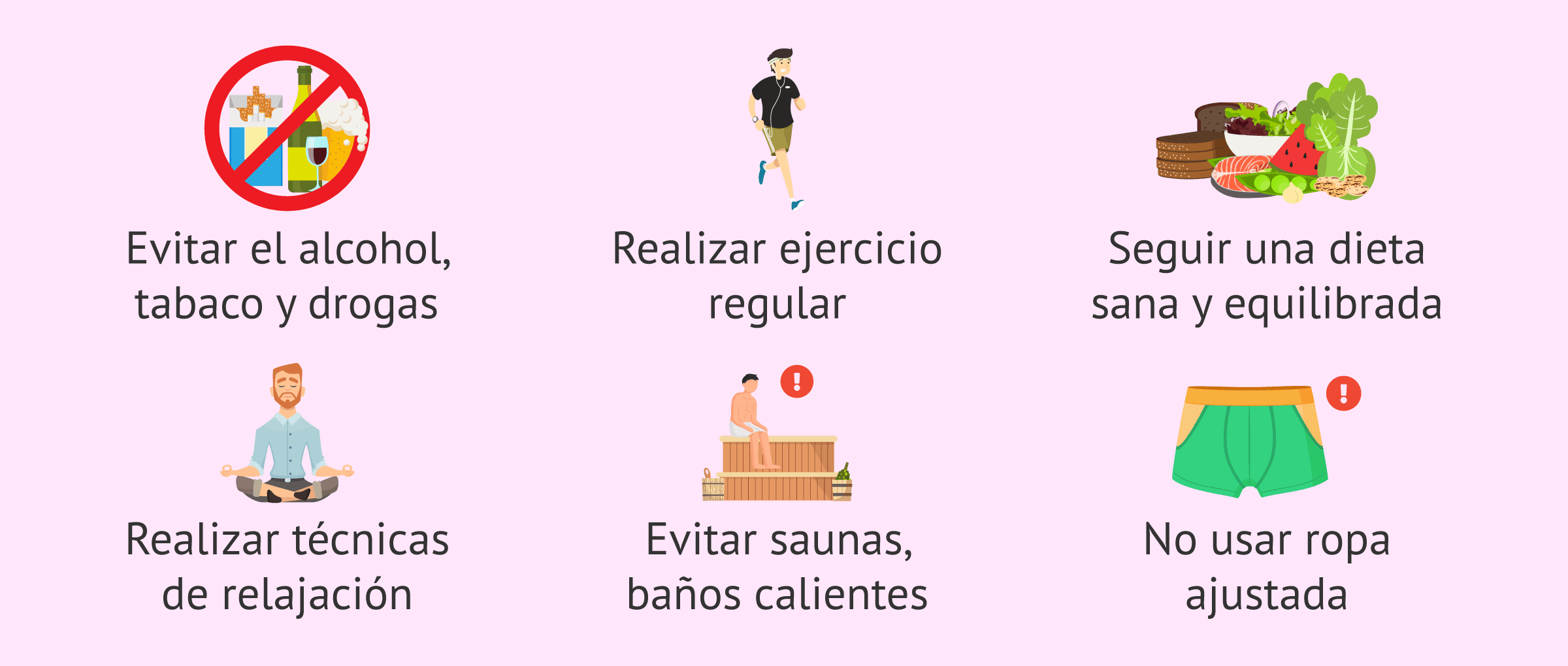 Imagen: Consejos para aumentar la cantidad de espermatozoides