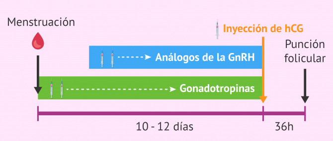 Imagen: Medicación hormonal para la donación de óvulos