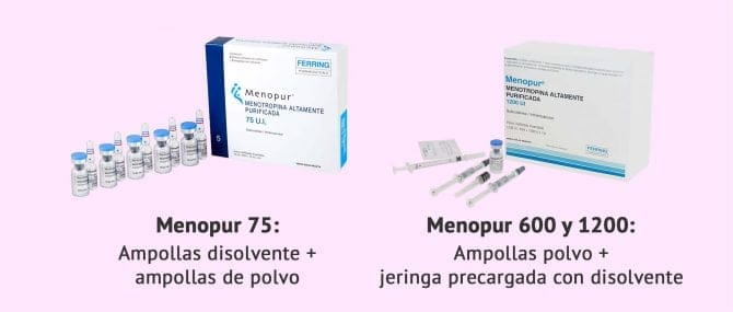 Imagen: Formatos y contenido de Menopur