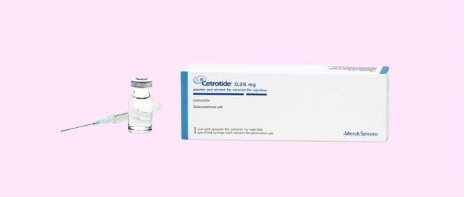 Imagen: Aplicación de cetrotide