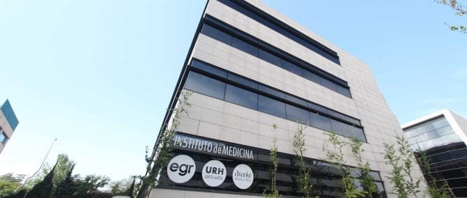 Edificio donde se encuentra el centro URH García del Real