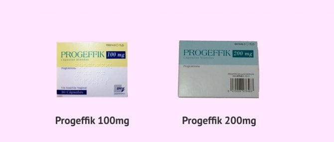 Imagen: Progeffik 100 mg y Progeffik 200 mg