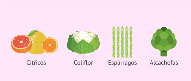 Imagen: Alimentos con sabor fuerte para los lactantes