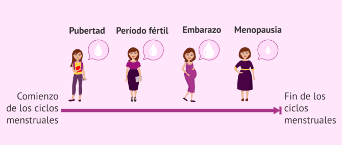 Imagen: Cambios en el flujo vaginal