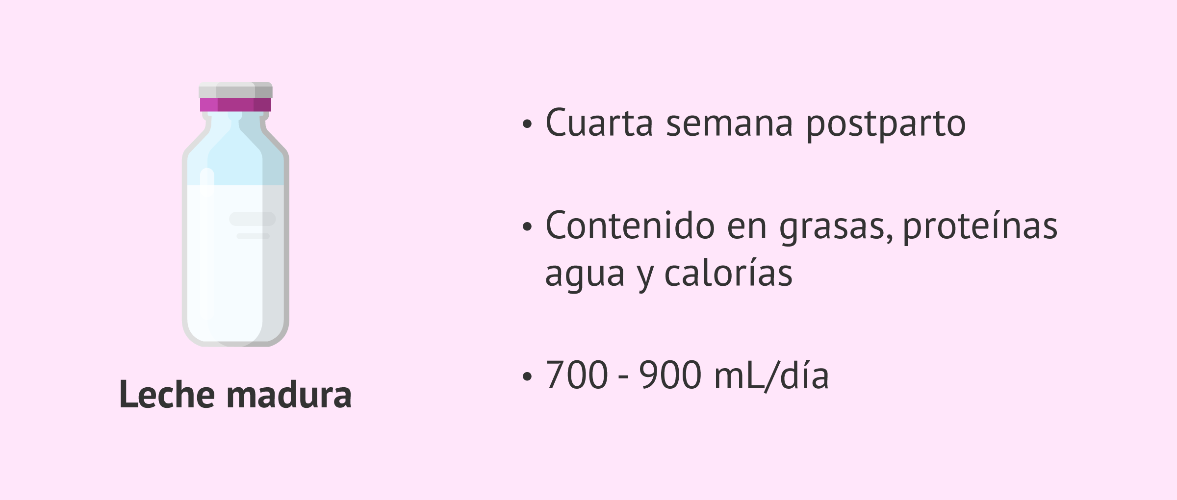 Imagen: ¿Cómo es la leche madura?