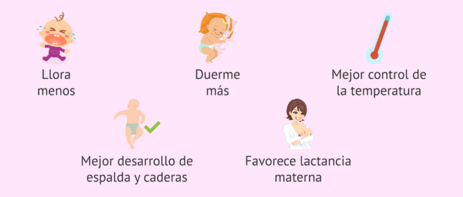 Imagen: ¿Qué beneficios tiene portear para el bebé?