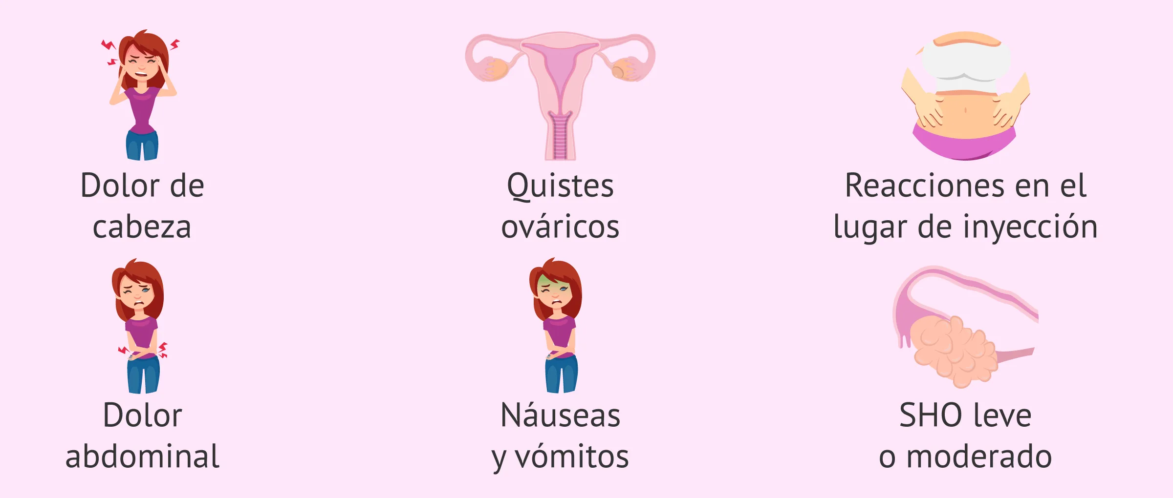 Efectos adversos del Ovaleap en la mujer